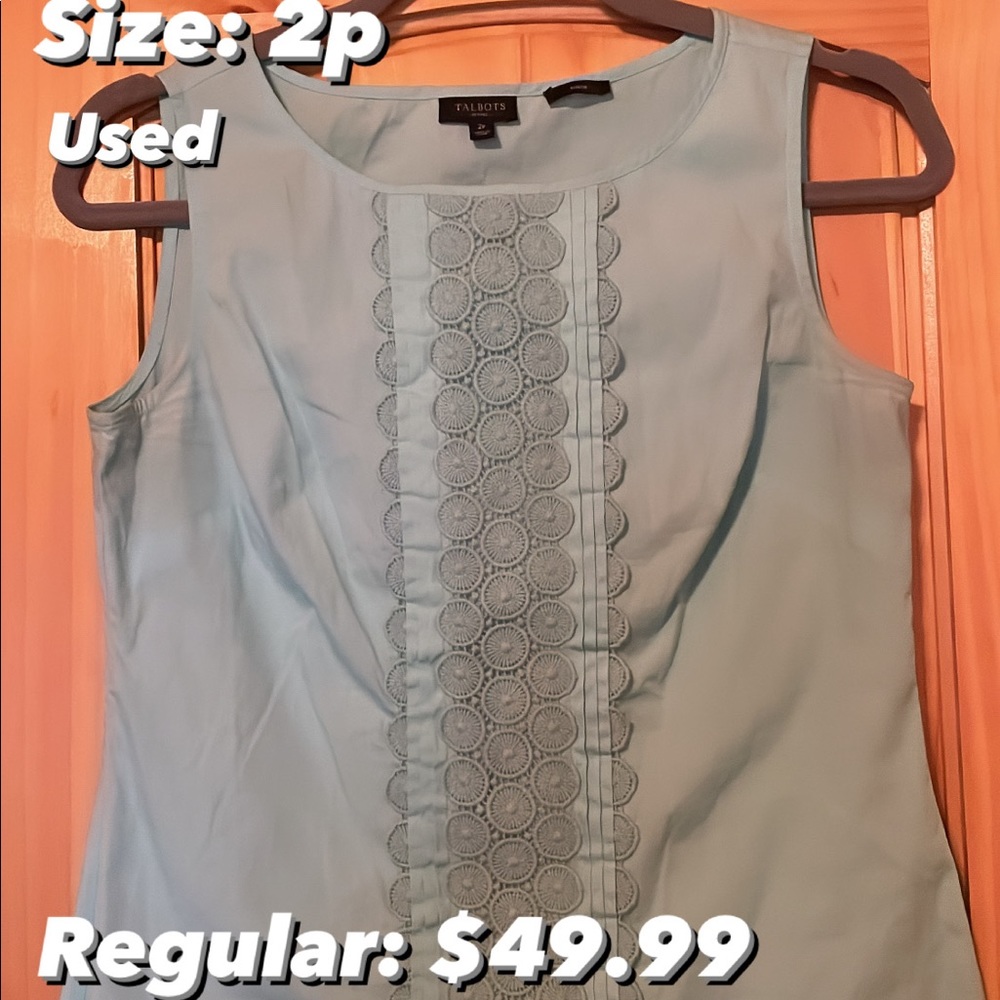 Light Turquoise Blouse